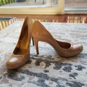Jessica Simpson JS-CALIE Nude Patent heels